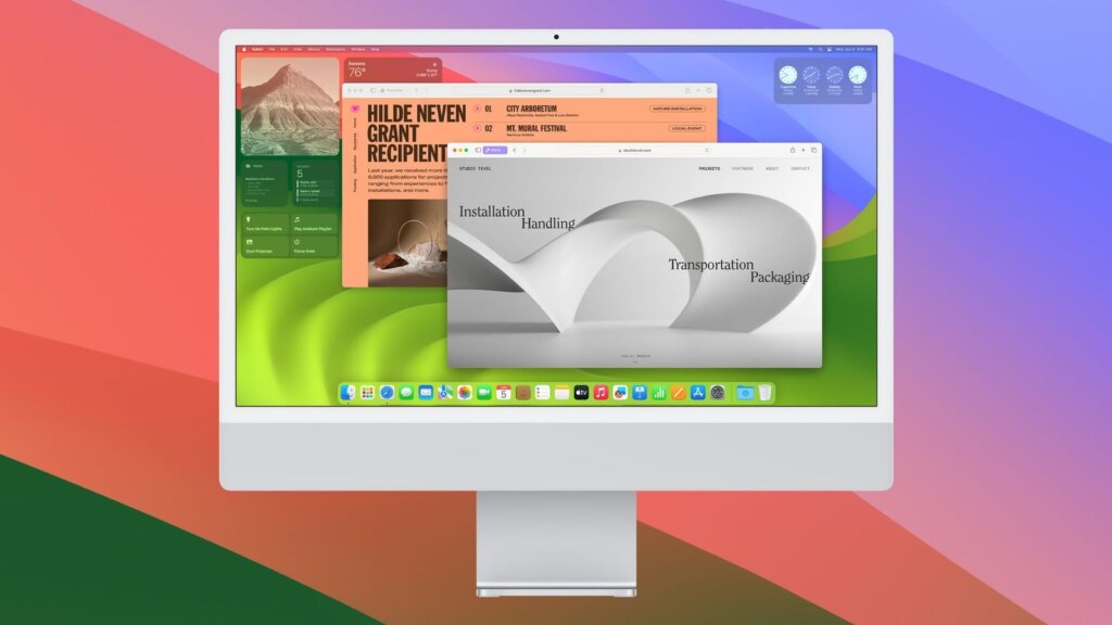 macOS 14 소노마: 새로운 맥 운영 체제